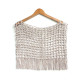 Zebra Crop Top Mesh T-Shirt
