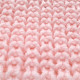Multicolored Knit Scarf Pink Blue White