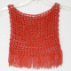 Cover Up Mesh Crop Top - Orange
